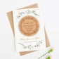 Wooden Save the Date Magnets
