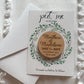 Wooden Save the Date Magnets