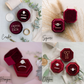 Custom Velvet Wedding Ring Box