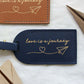Personalized Wedding Luggage Tags