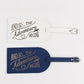 Personalized Wedding Luggage Tags