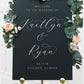 Custom Acryic Wedding Sign