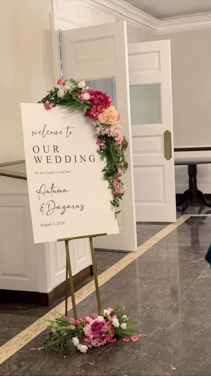 Custom Acryic Wedding Sign