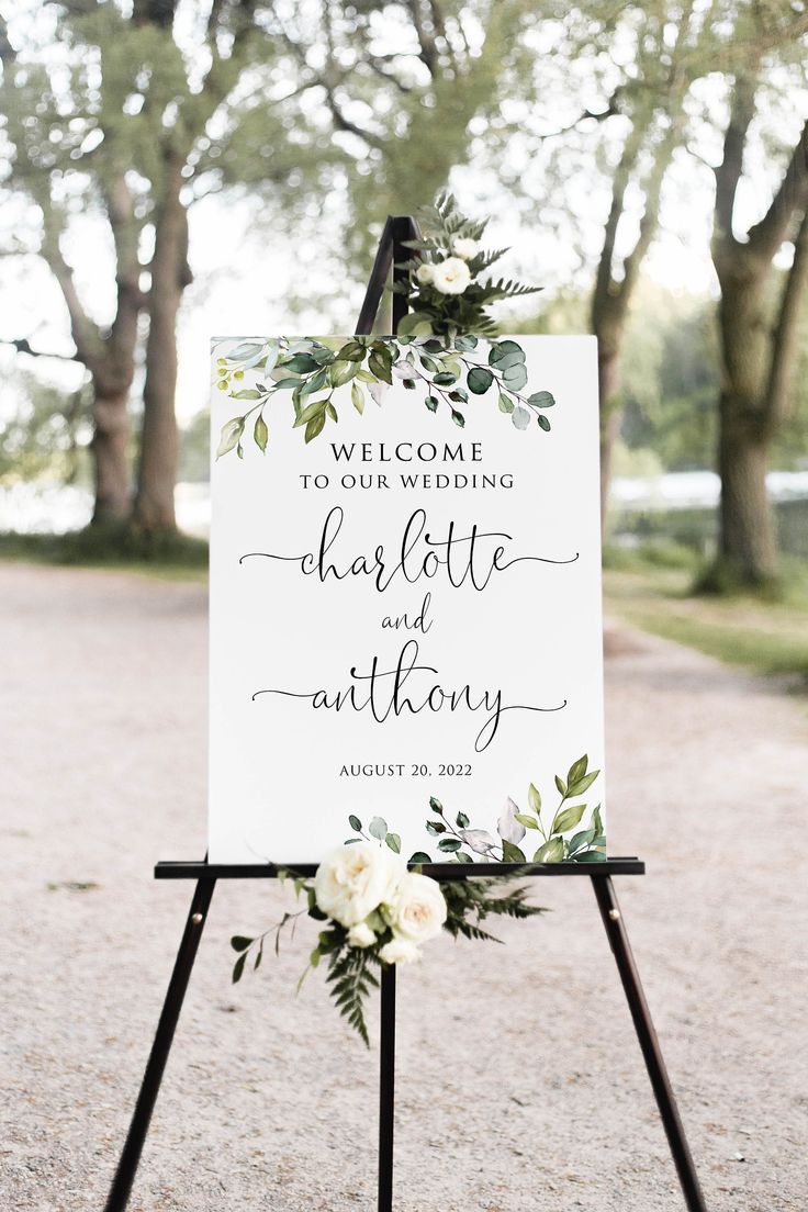 Custom Acryic Wedding Sign