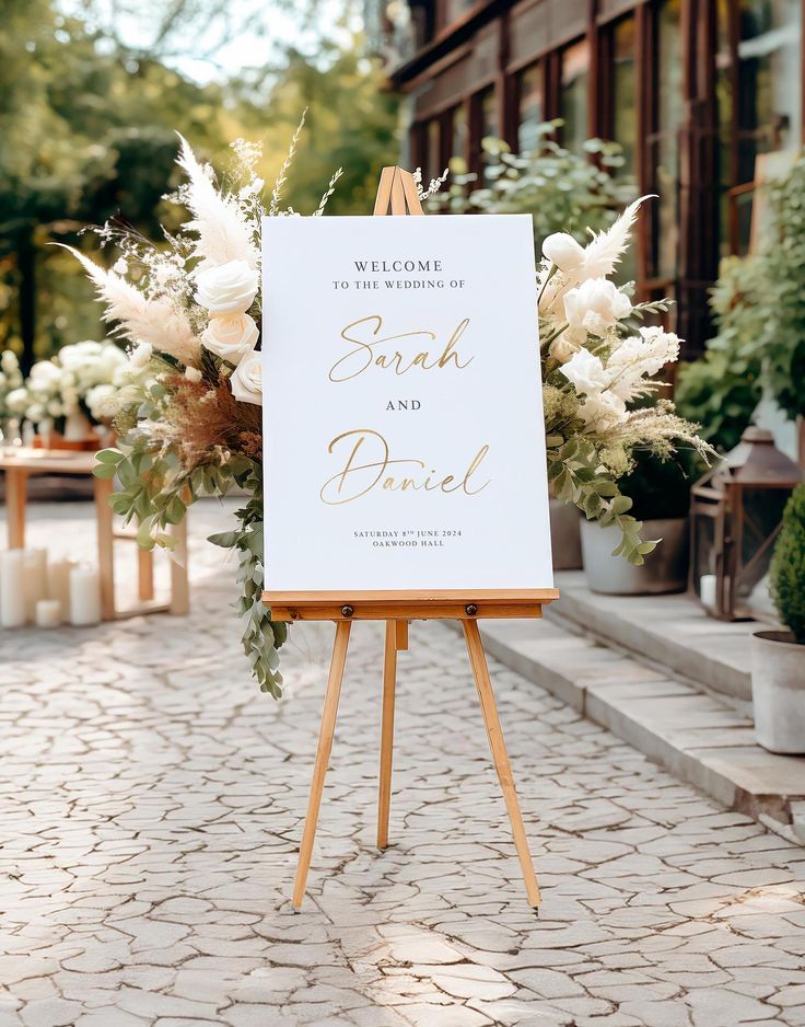 Custom Acryic Wedding Sign