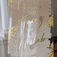 Custom Acryic Wedding Sign