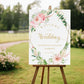 Elegant Acrylic Wedding Welcome Sign