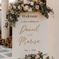 Custom Acryic Wedding Sign