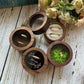 Personalized Wooden Ring Box with Clear Acrylic Top
