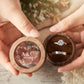 Personalized Wooden Ring Box with Clear Acrylic Top